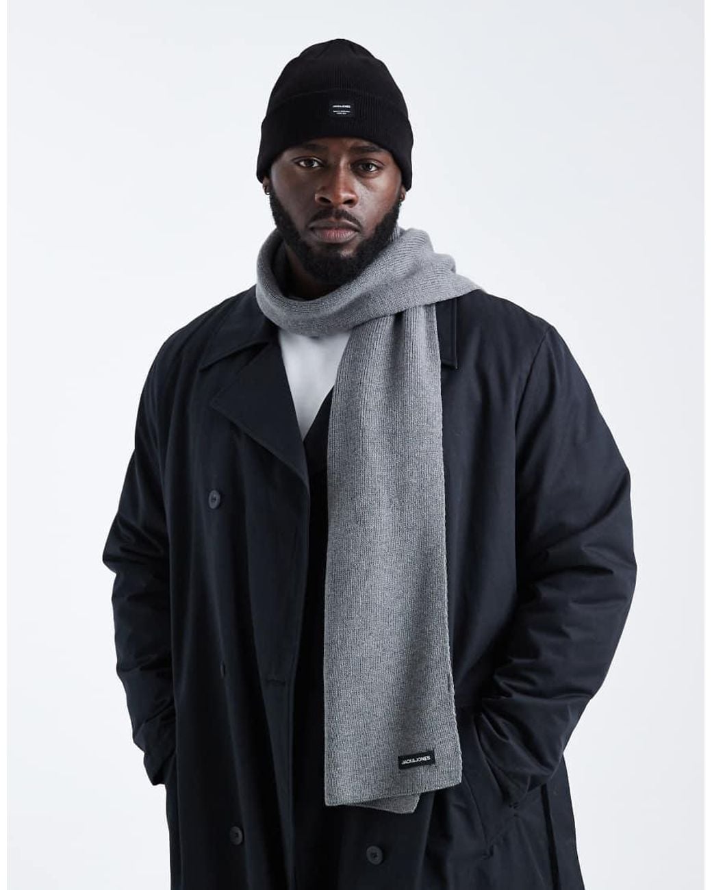 Jack & Jones Blue Scarf for men