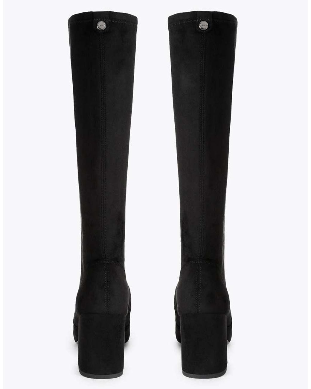 Carvela Kurt Geiger Black Asti Long Knee Boots