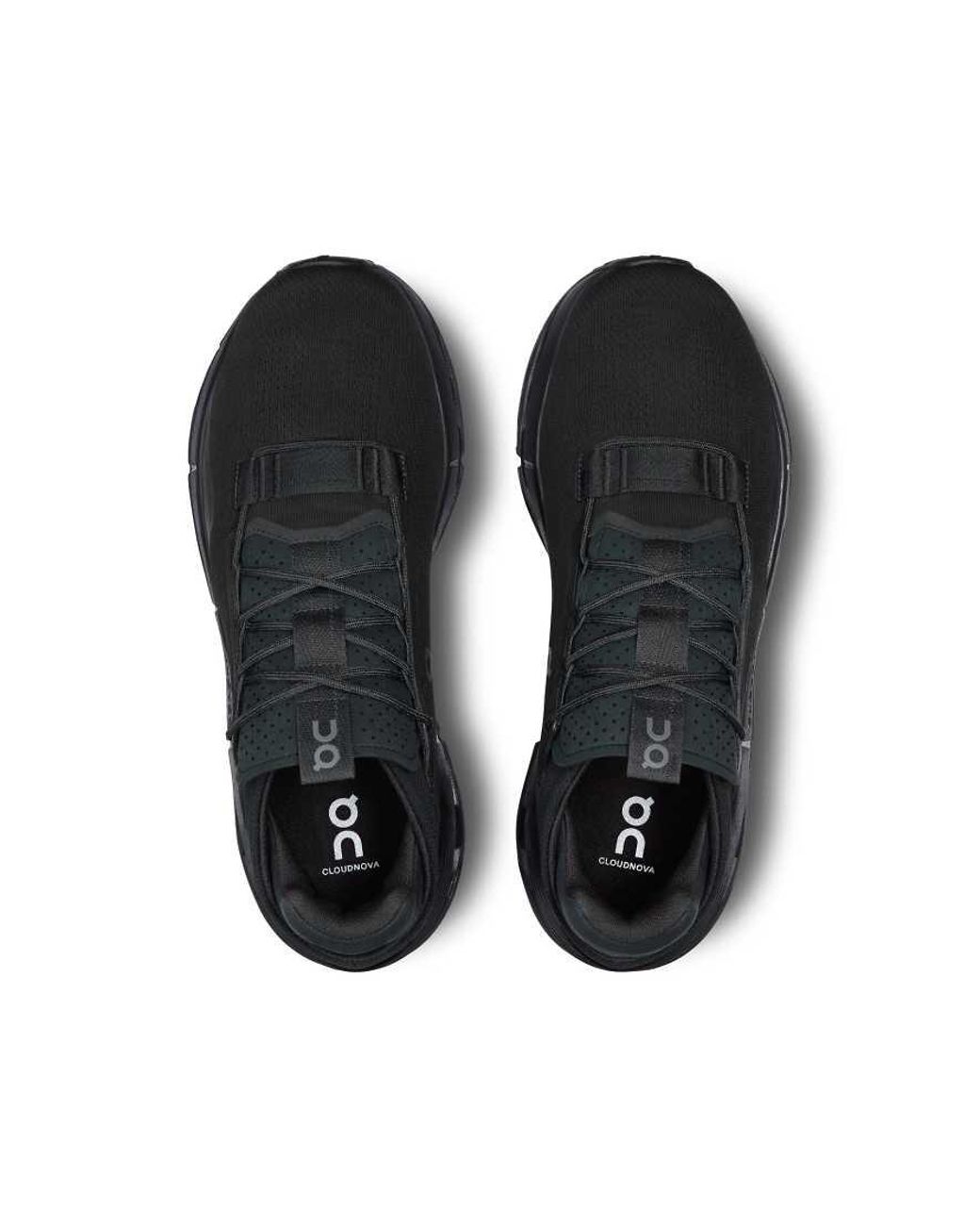 On Shoes Black Cloudnova 2 All Day Trainers