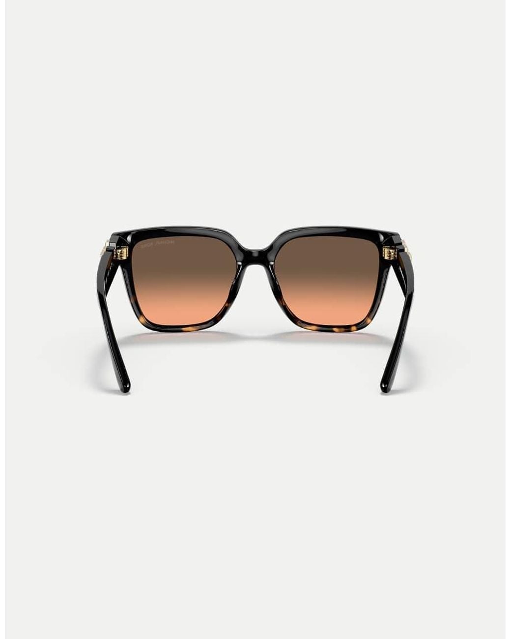 Michael Kors Brown Karlie Square Sunglasses With Lens