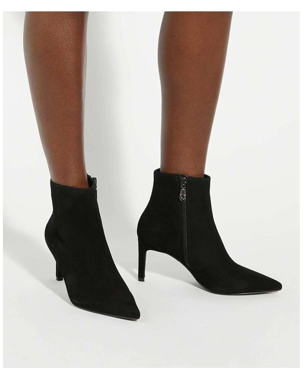 Dune Black Wide Fit Wf Obsessively Ankle Boots