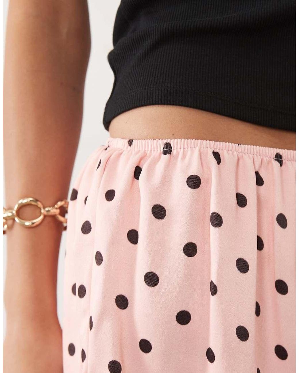 Miss Selfridge Multicolor Satin Shorts