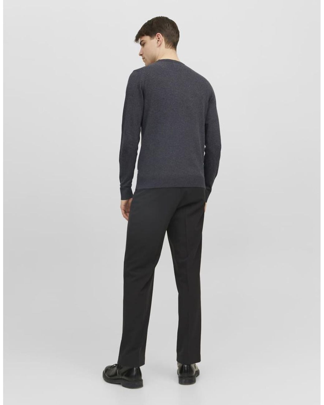 Jack & Jones Gebreide Pullover in het Blue voor heren