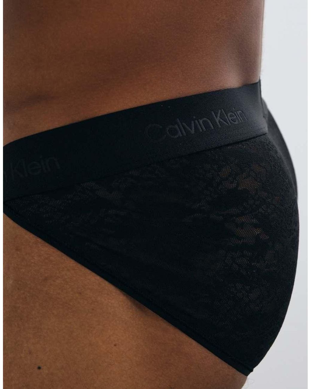 Calvin Klein Brown Lace Athletic Briefs for men