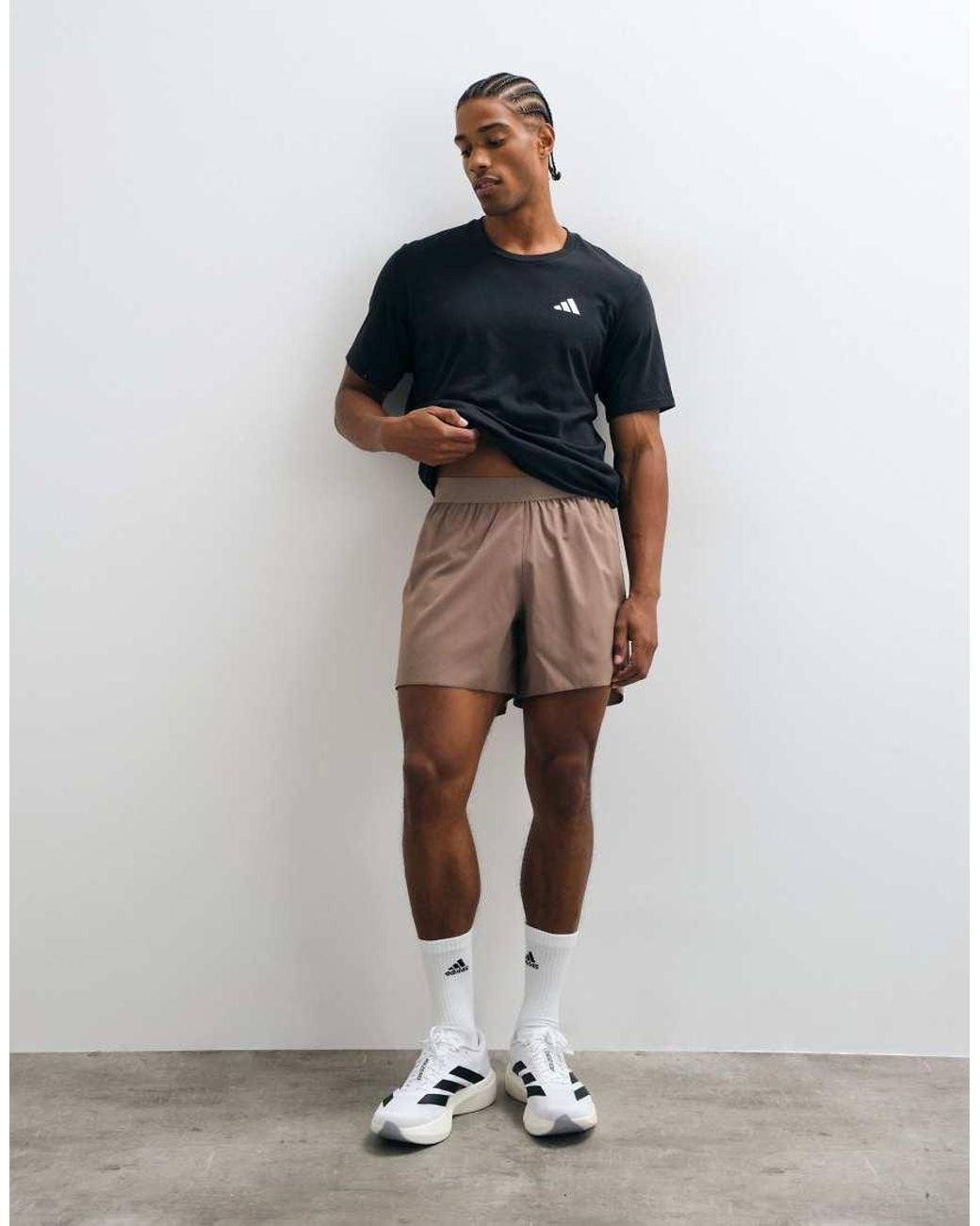 Adidas Originals Multicolor Adidas Running Essentials Shorts for men