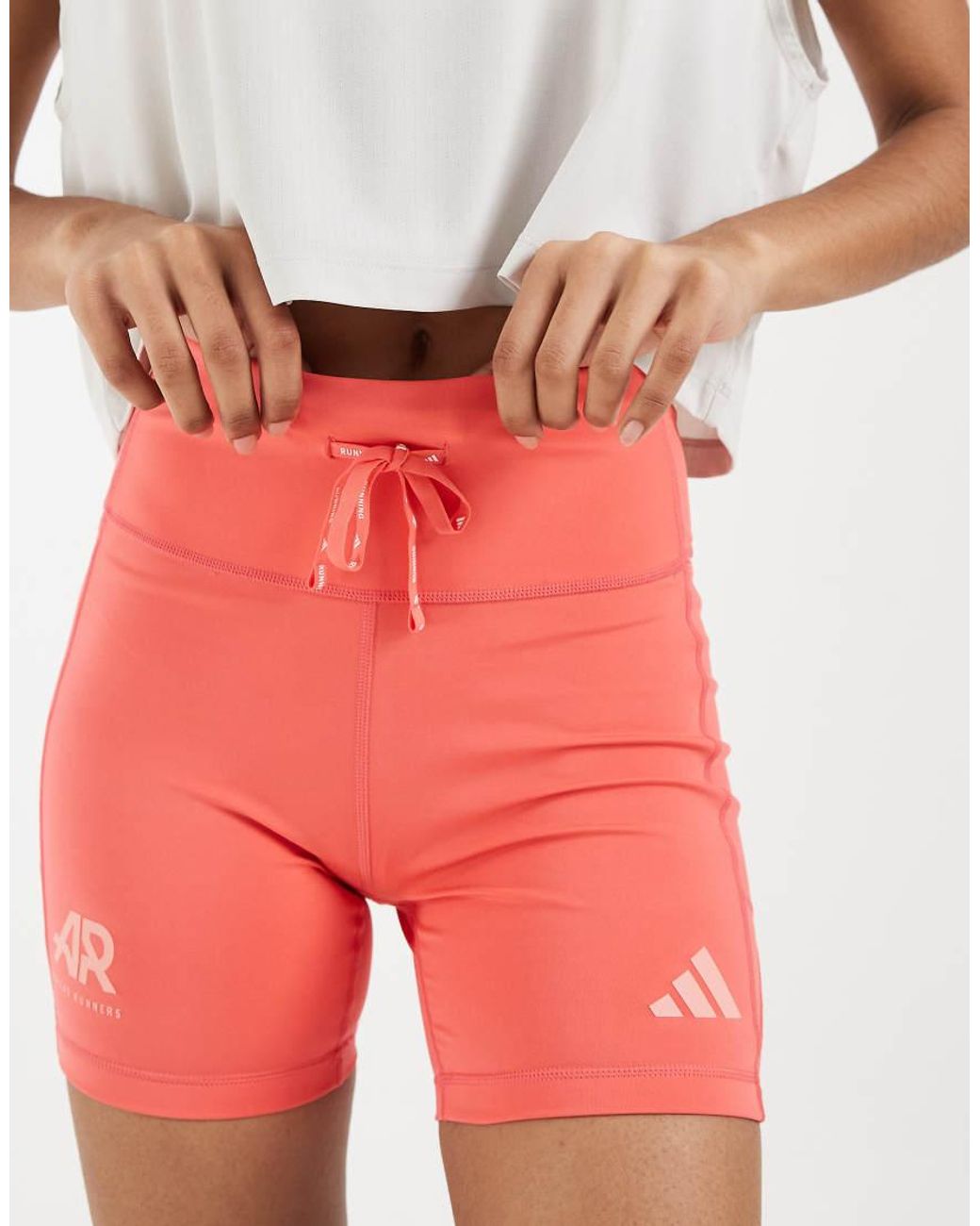 Adidas Originals Red Adidas Running Adi365 Ar Tight Shorts