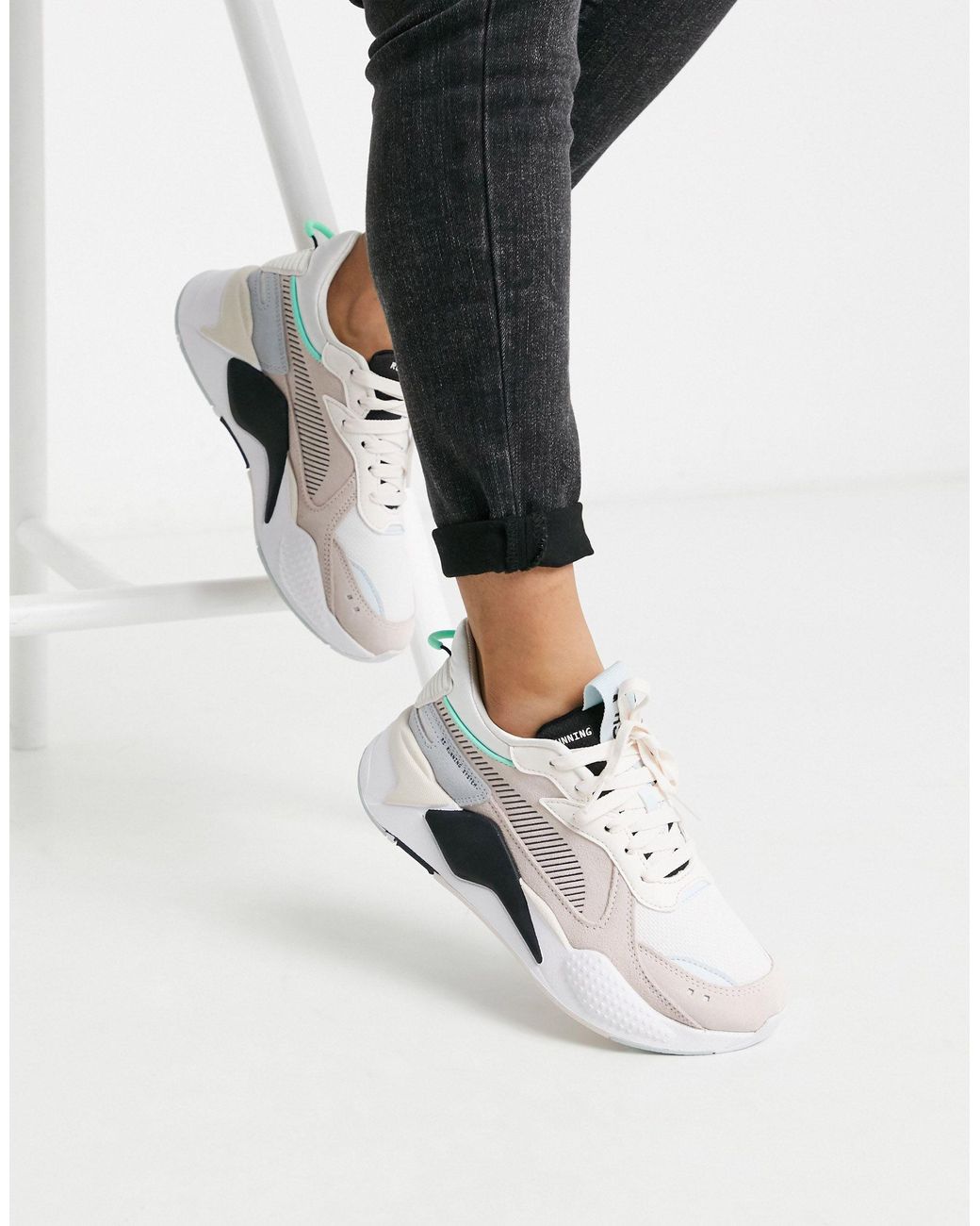 PUMA Rs-x3 Plas_tech Sneakers in Pink | Lyst UK