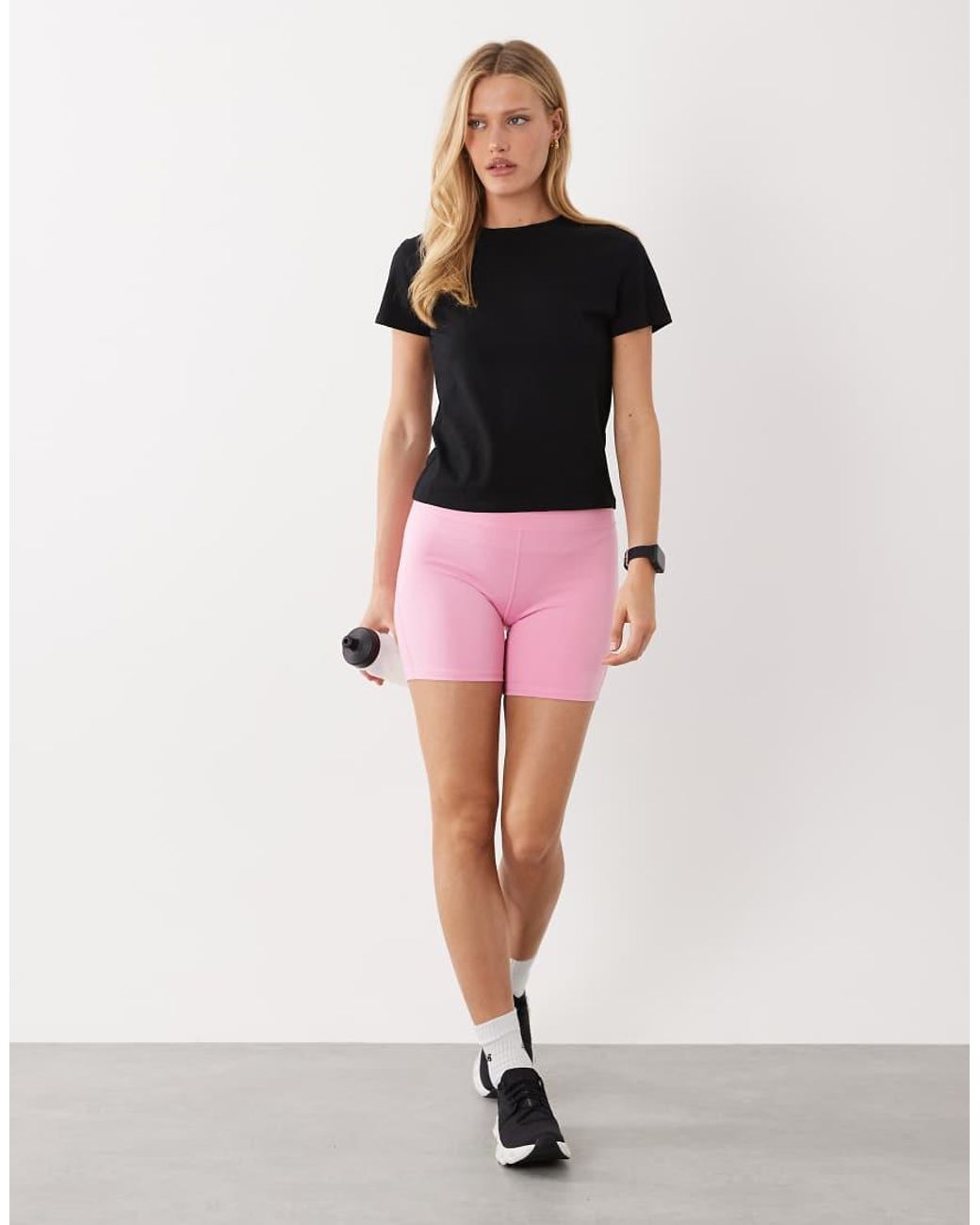 4505 Pink Icon Cotton Boxy T-shirt With Quick Dry Finish