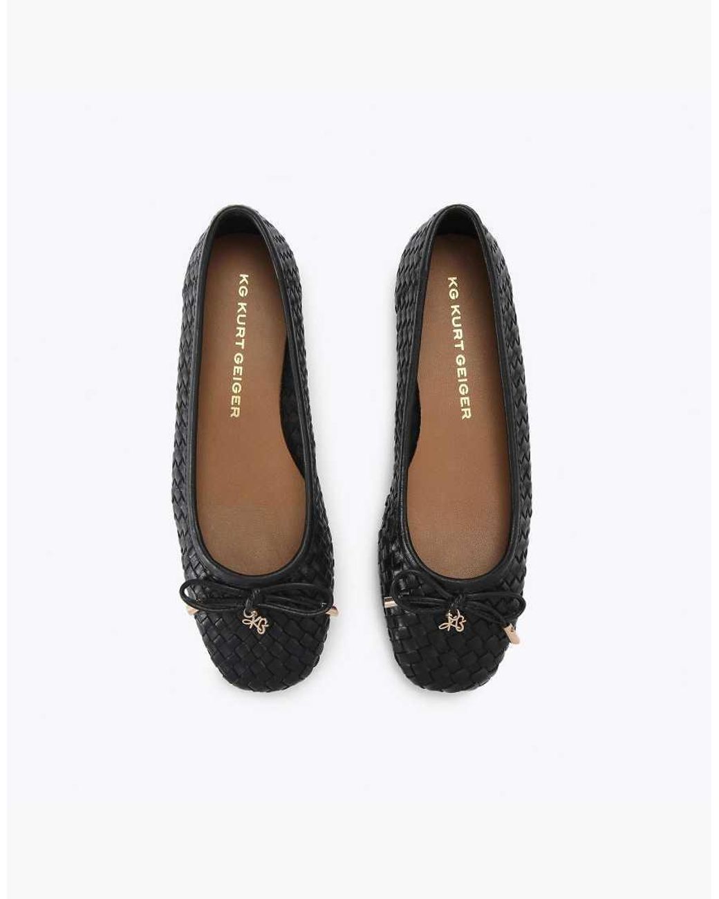 KG by Kurt Geiger White Nora Ballets