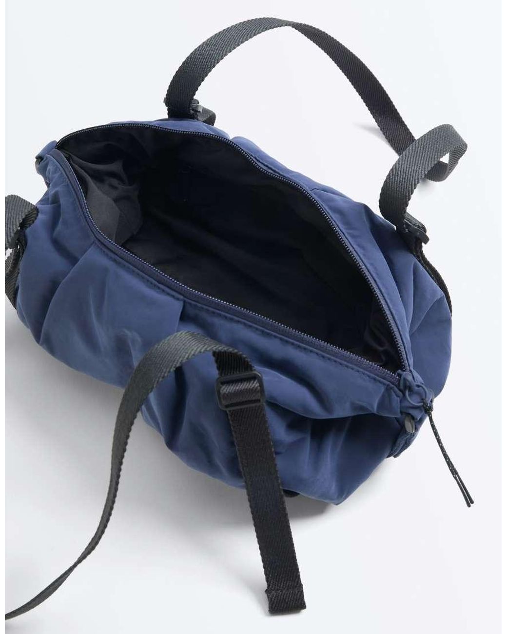 Oysho Blue Mini Crossbody Bag