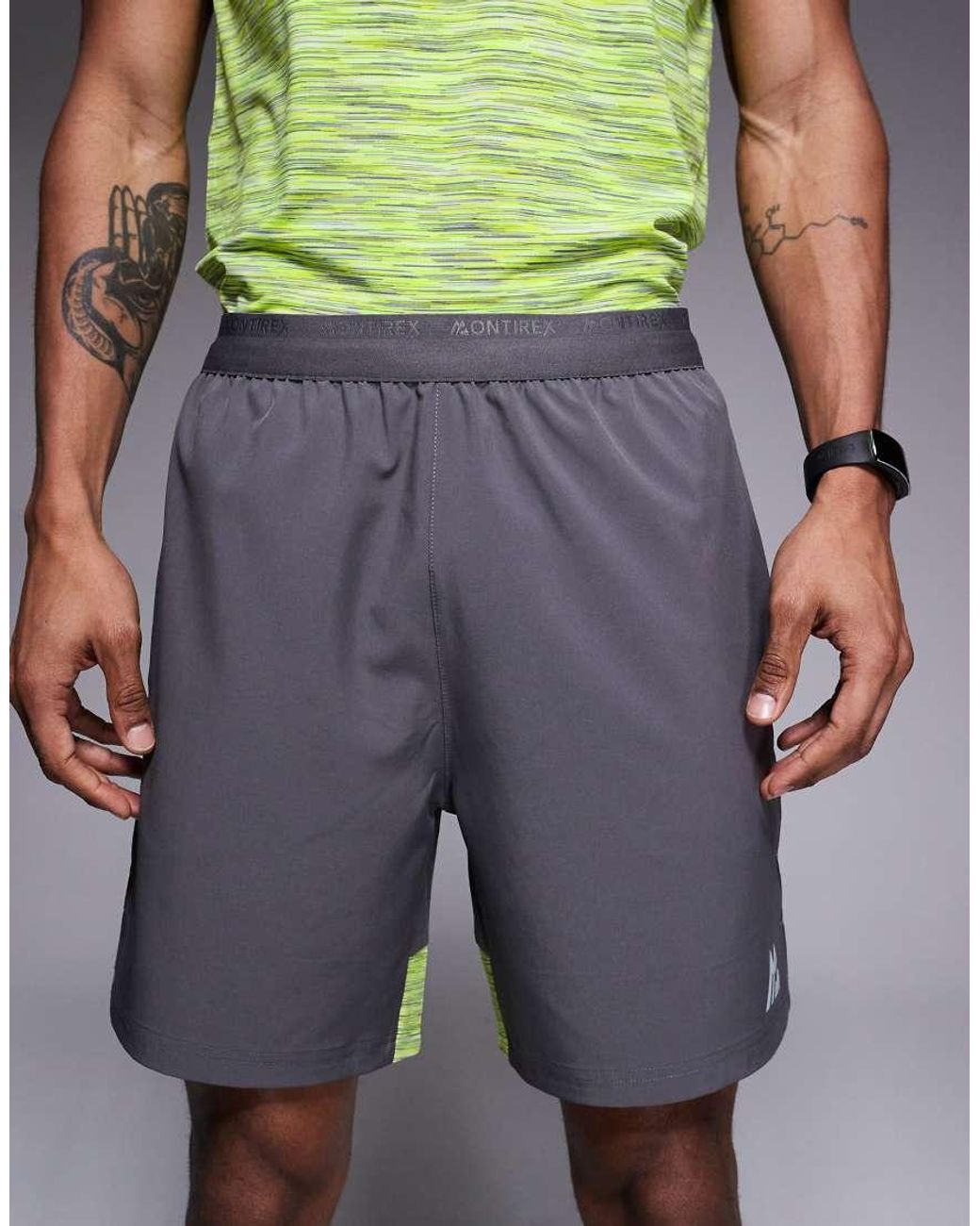 MONTIREX Green Trail Panel 2.0 Shorts for men