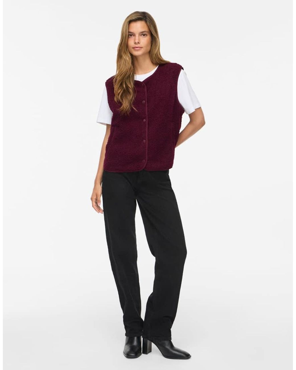 Vila Red Waistcoat