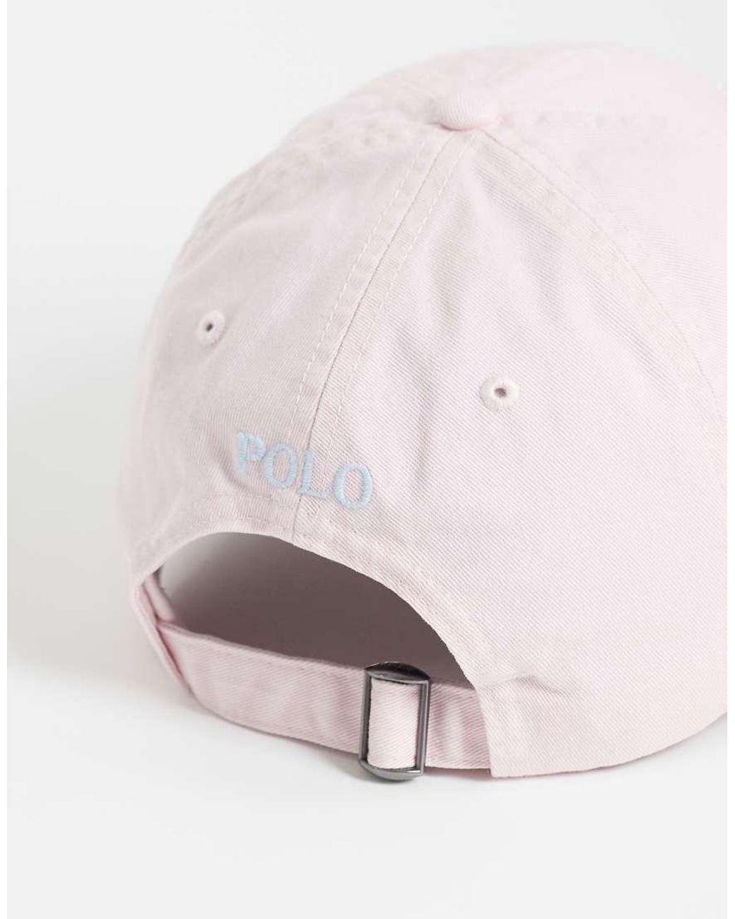 Polo Ralph Lauren Pink Icon Logo Twill Baseball Cap for men