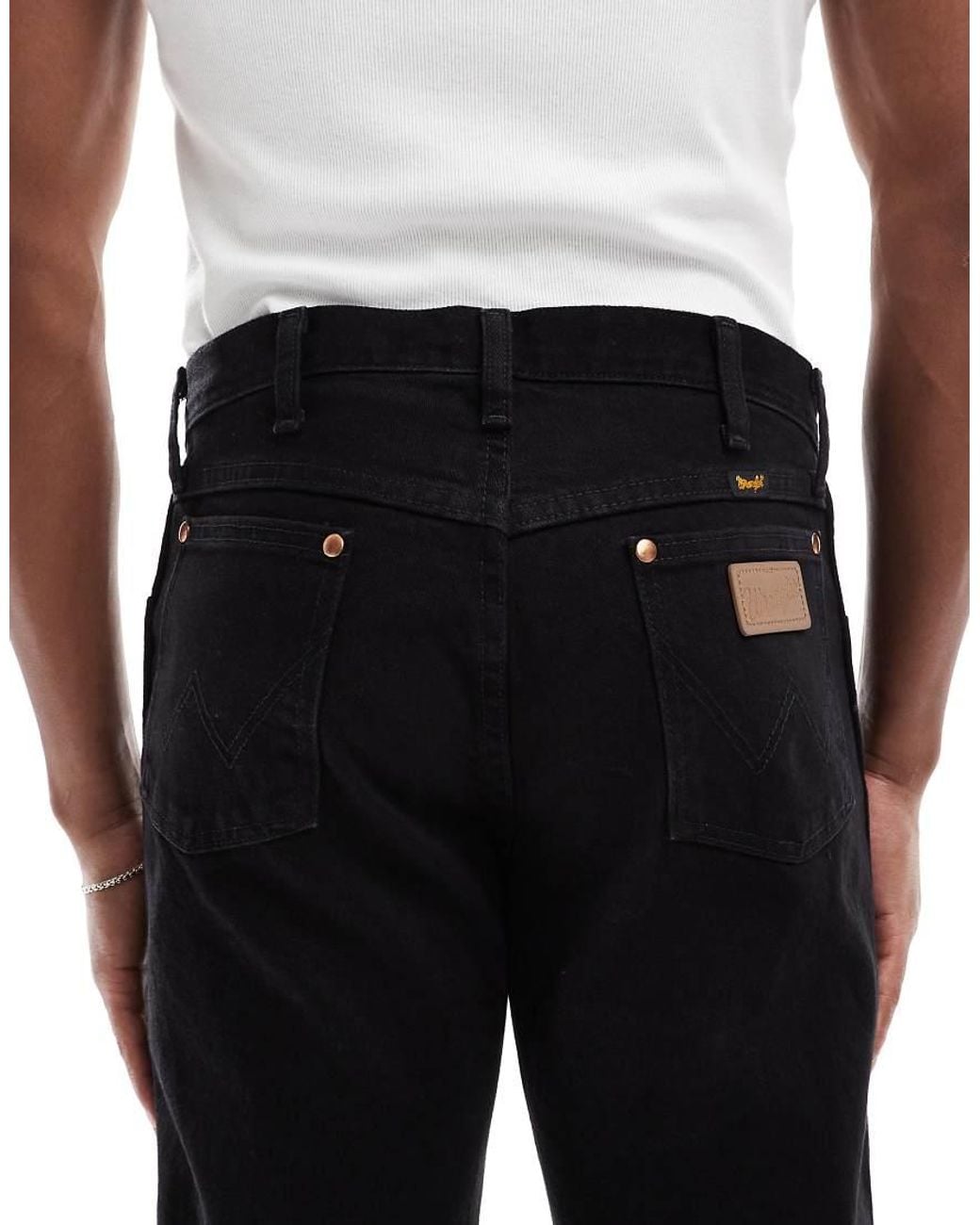 Wrangler White 13Mwz Original Cowboy Straight Fit Jeans for men