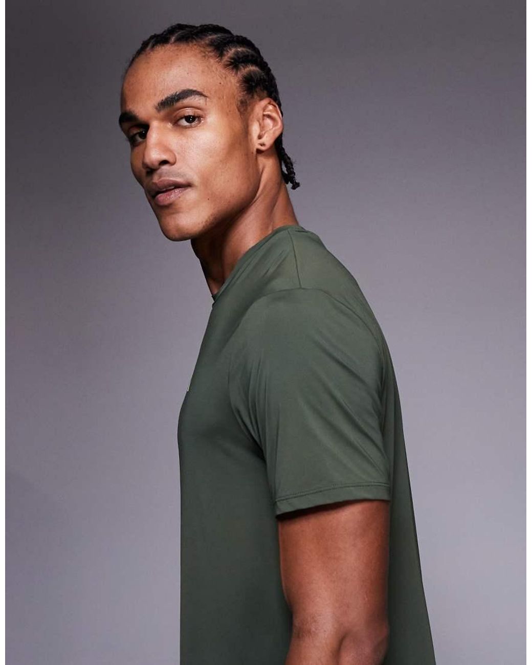 MONTIREX Gray Shatter Back Print T-Shirt for men
