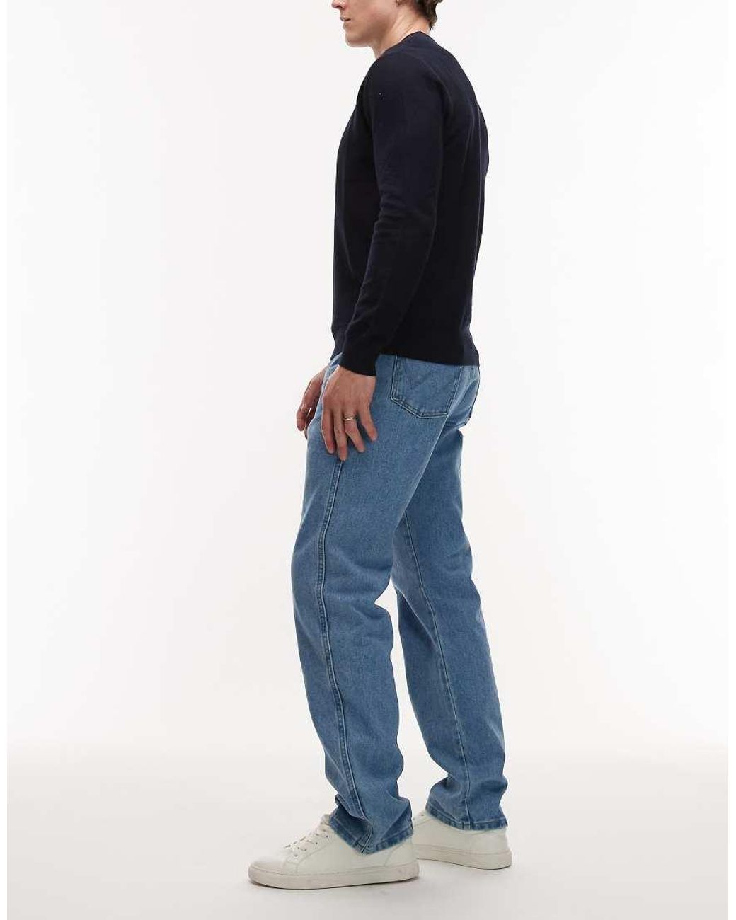 Wrangler Blue 13mwz Original Cowboy Straight Fit Jeans for men