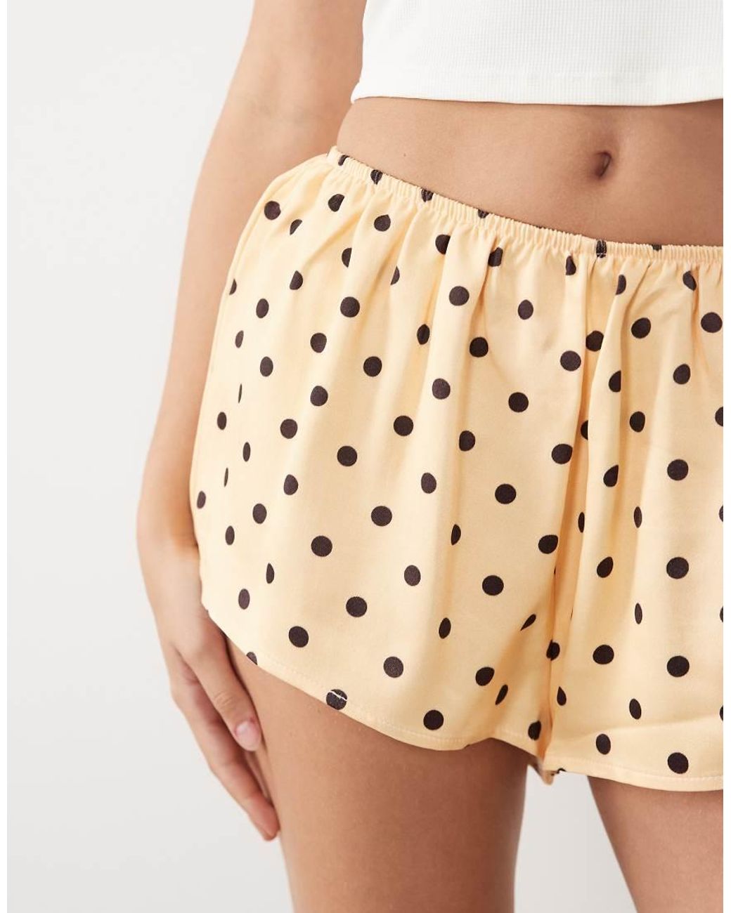 Miss Selfridge Multicolor Satin Shorts