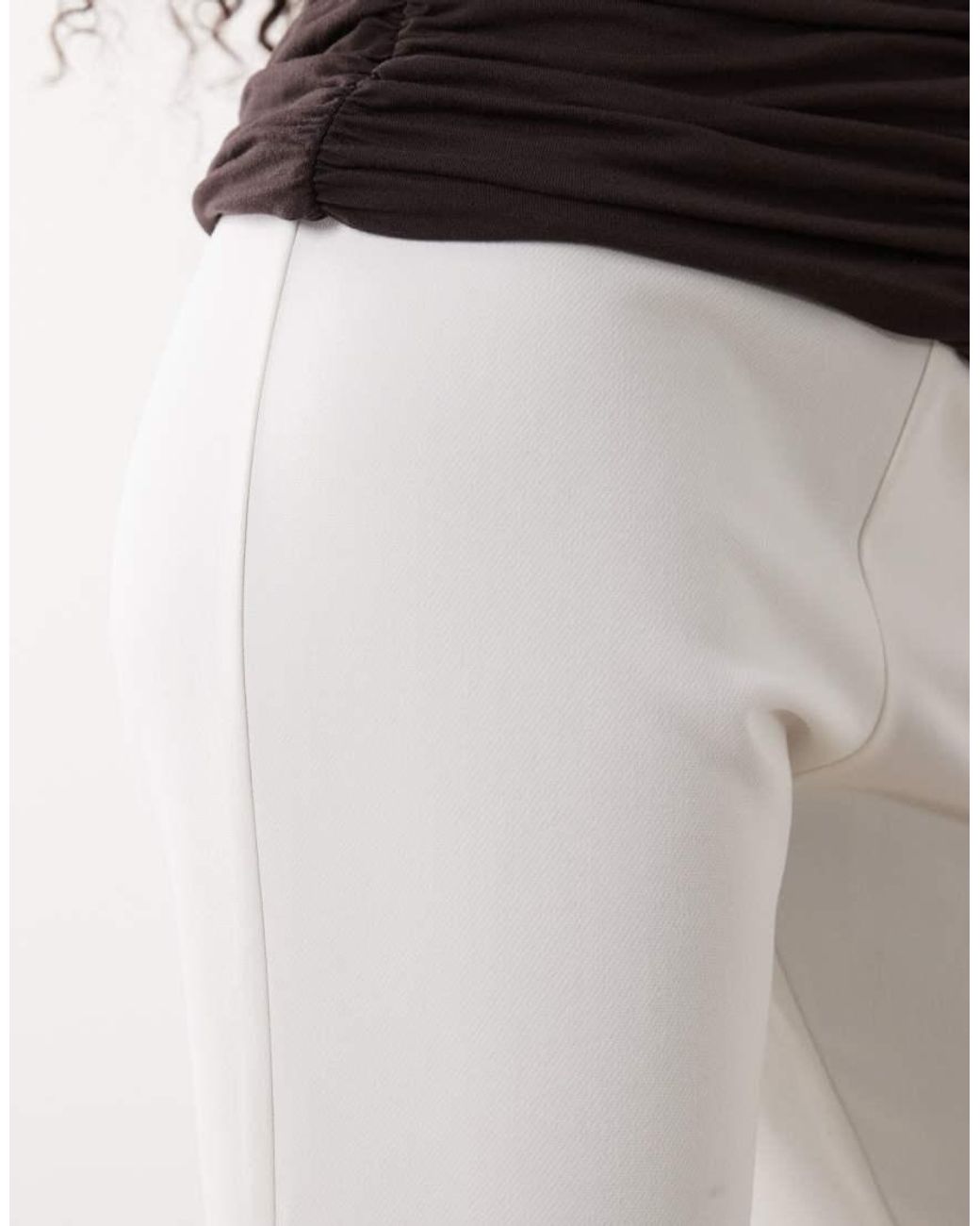 ASOS White Tailored Flared Trouser