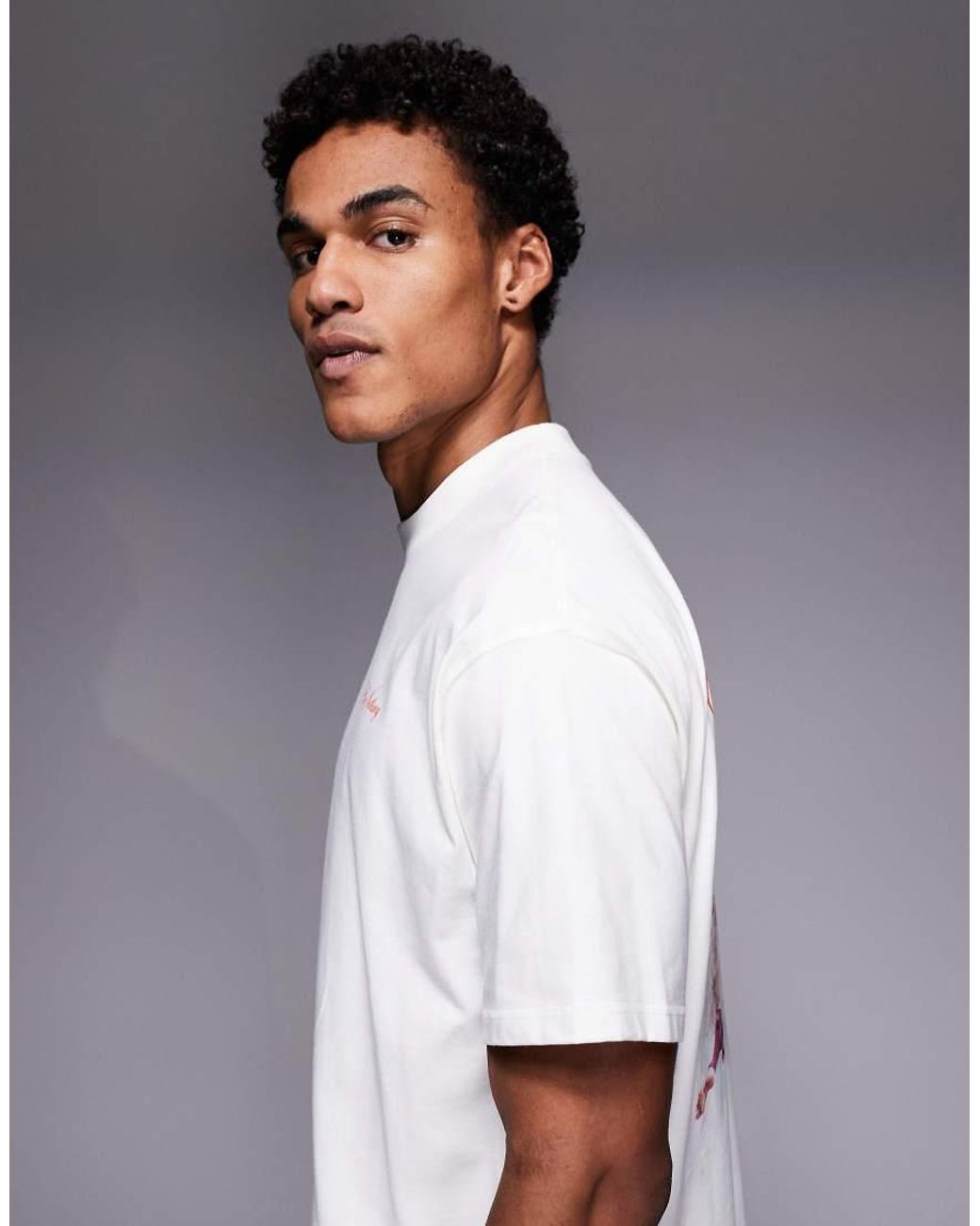 Good For Nothing White Oversized T-shirt for men