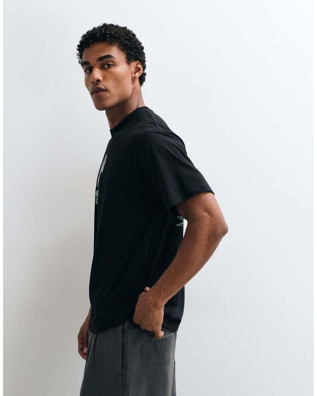 Huf Blue Boulevard Status Graphic T-Shirt for men