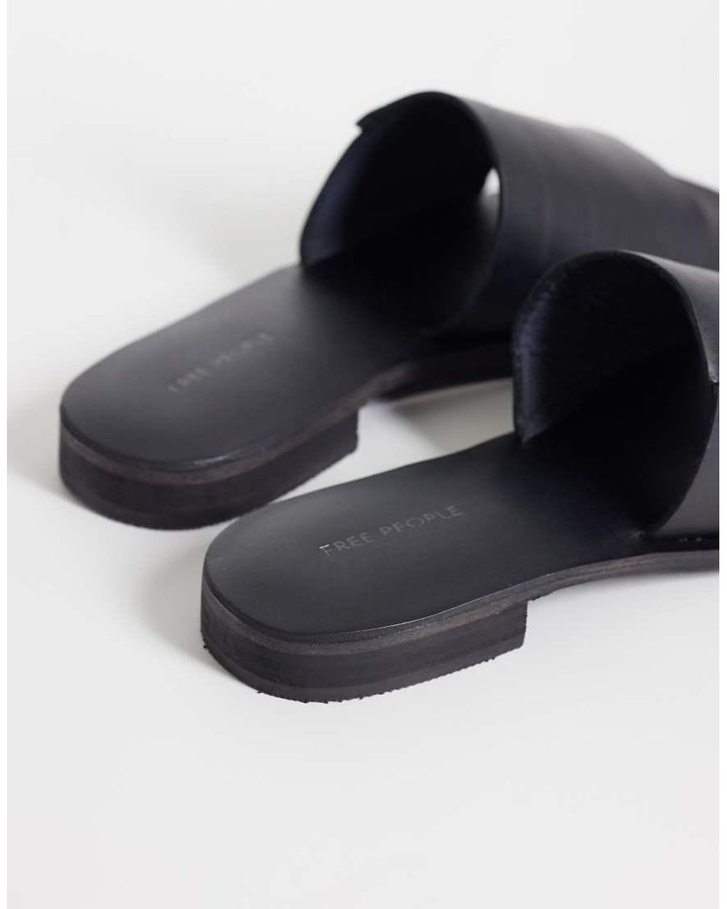 Free People Blue Verona Slide Sandal