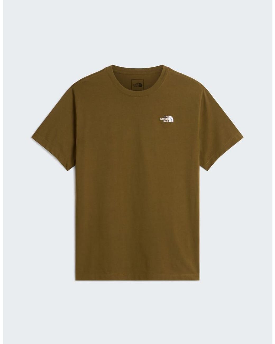 The North Face Green Evolution Simple Dome Regular T-Shirt for men