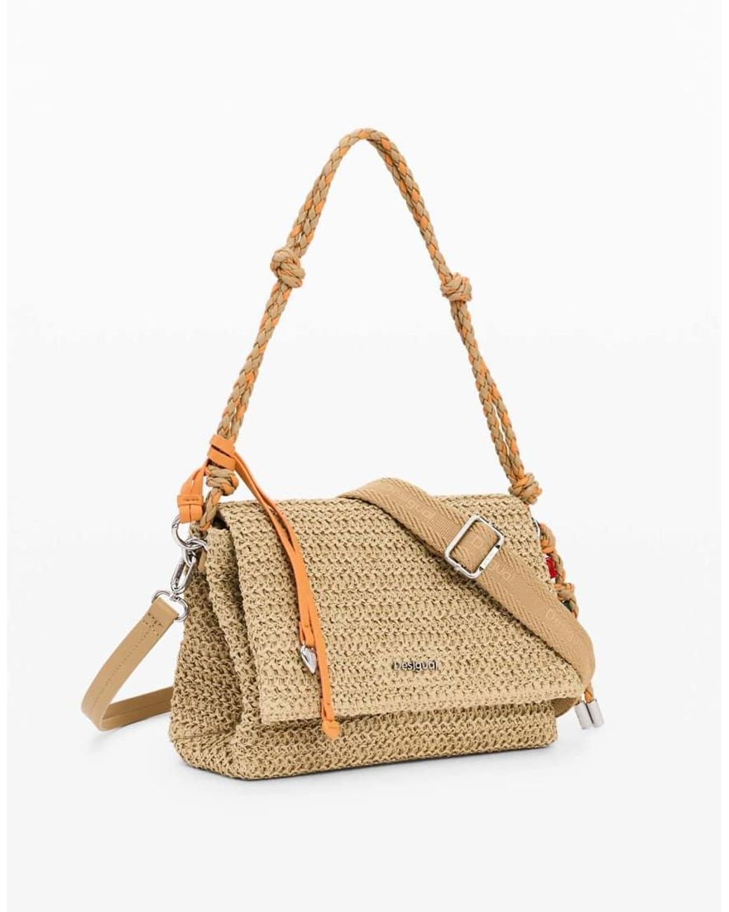 Borsa Media di Desigual in Natural
