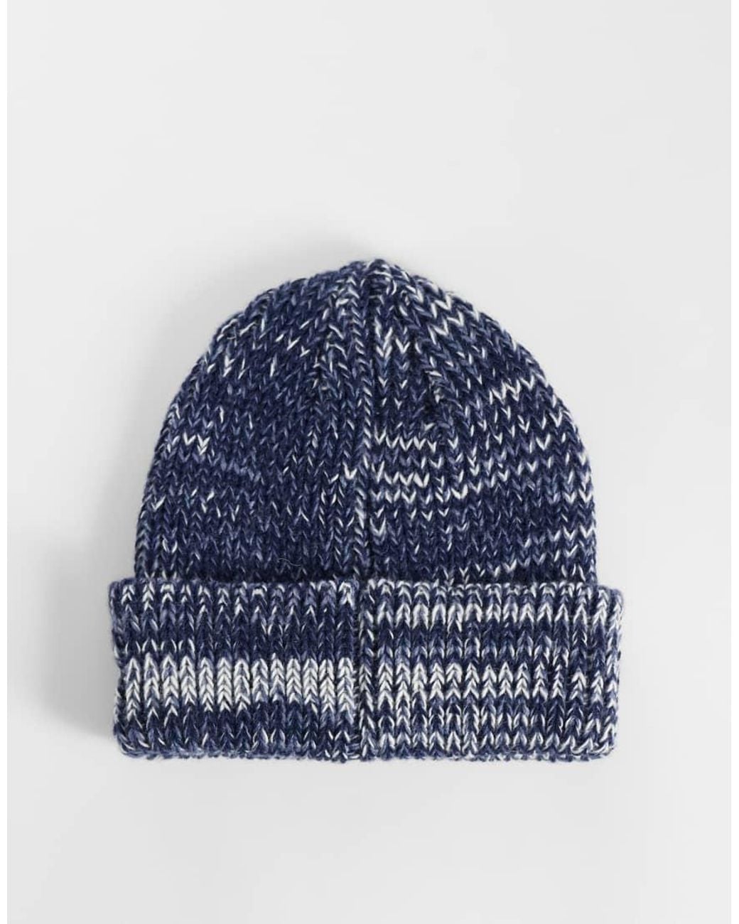 KTZ Blue La Dodgers Marled Knit Cuff Beanie for men