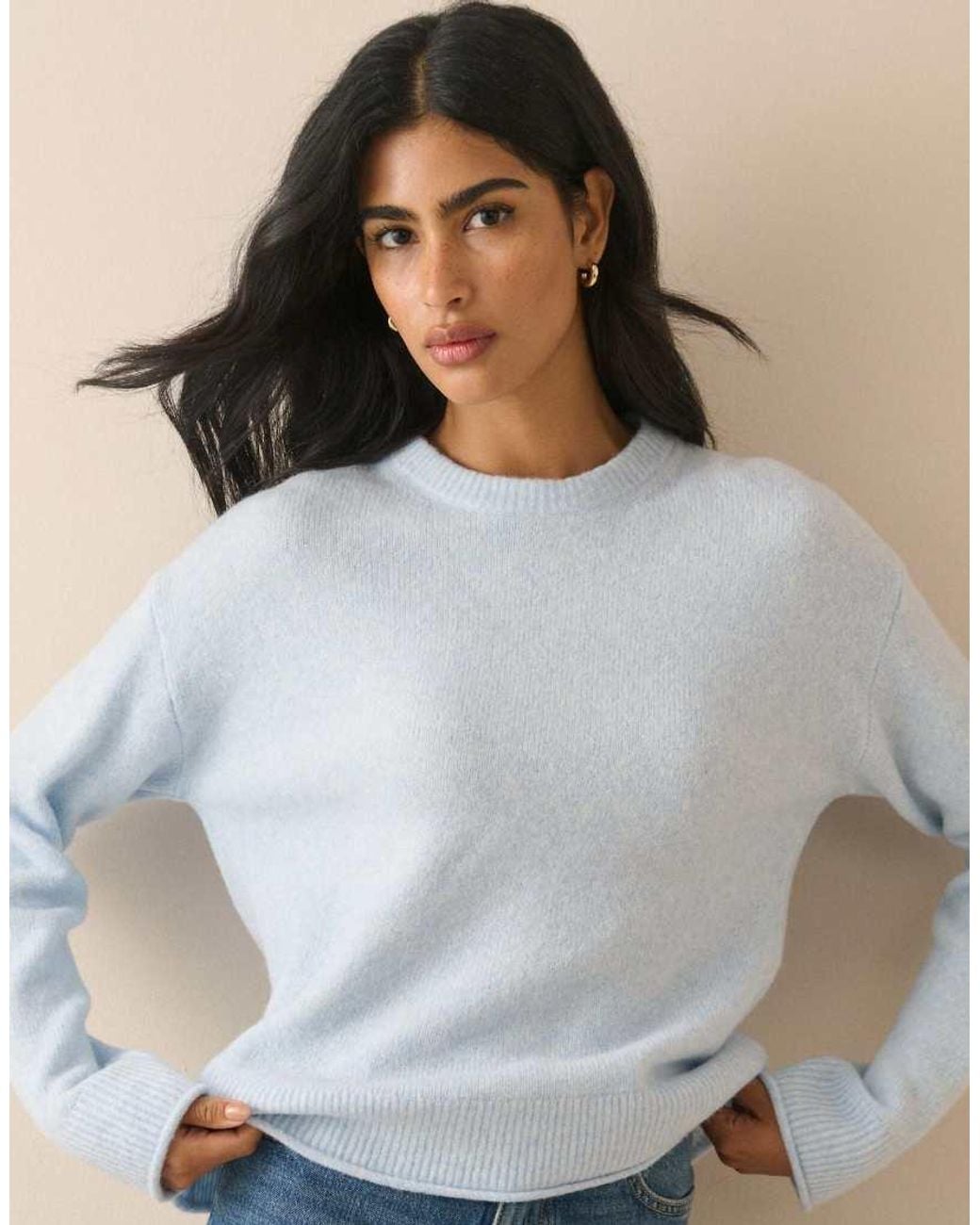 Nobody's Child Gray Crew Neck Jumper