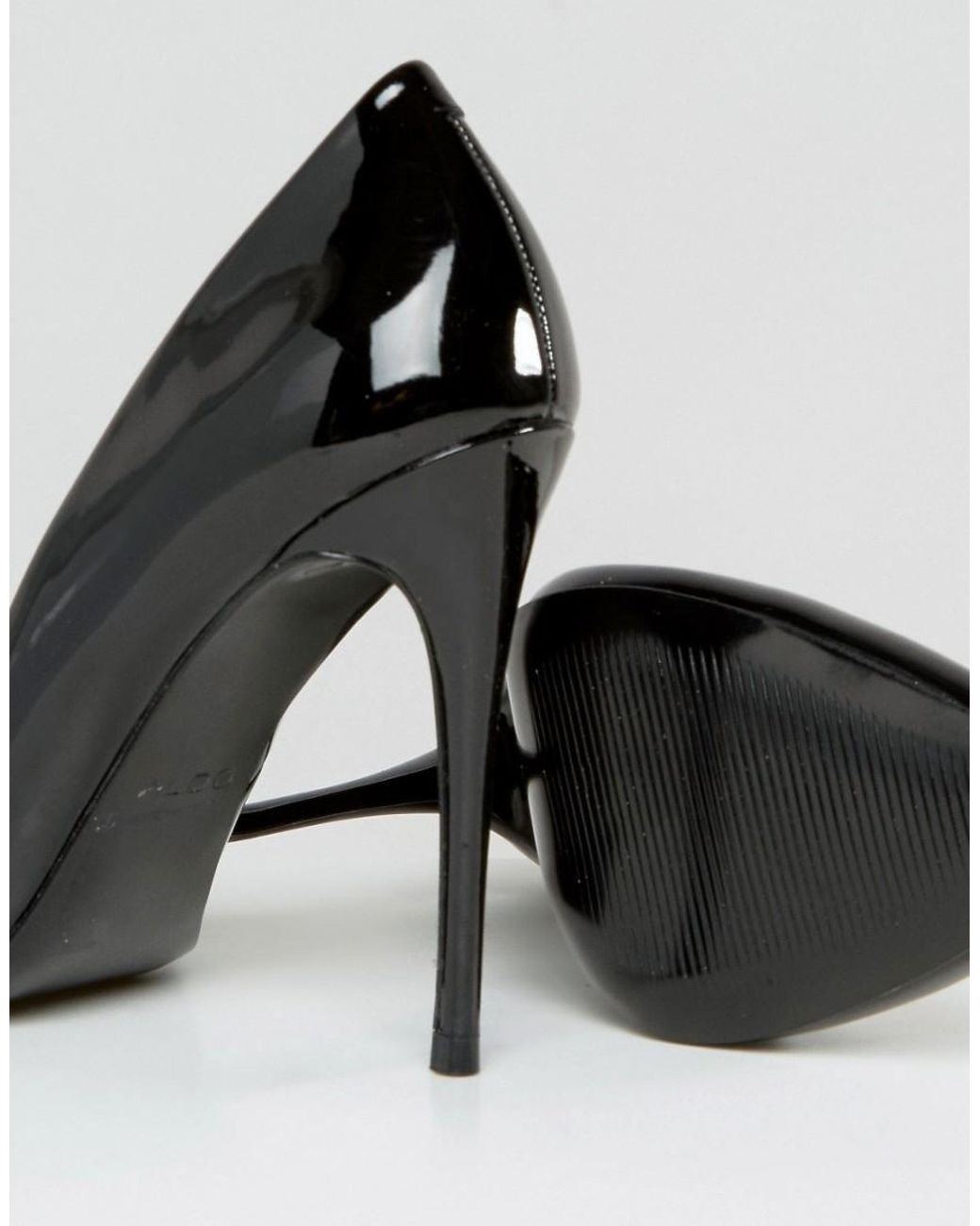 Aldo stessy best sale black patent