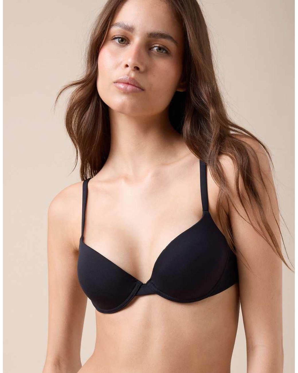 Calzedonia Black Premium Fit Push Up Bikini Top