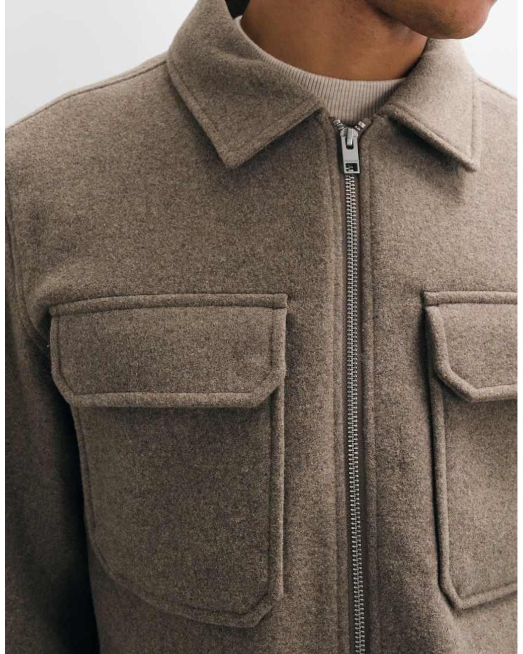 Jack & Jones Natural Wool Blend Jacket for men