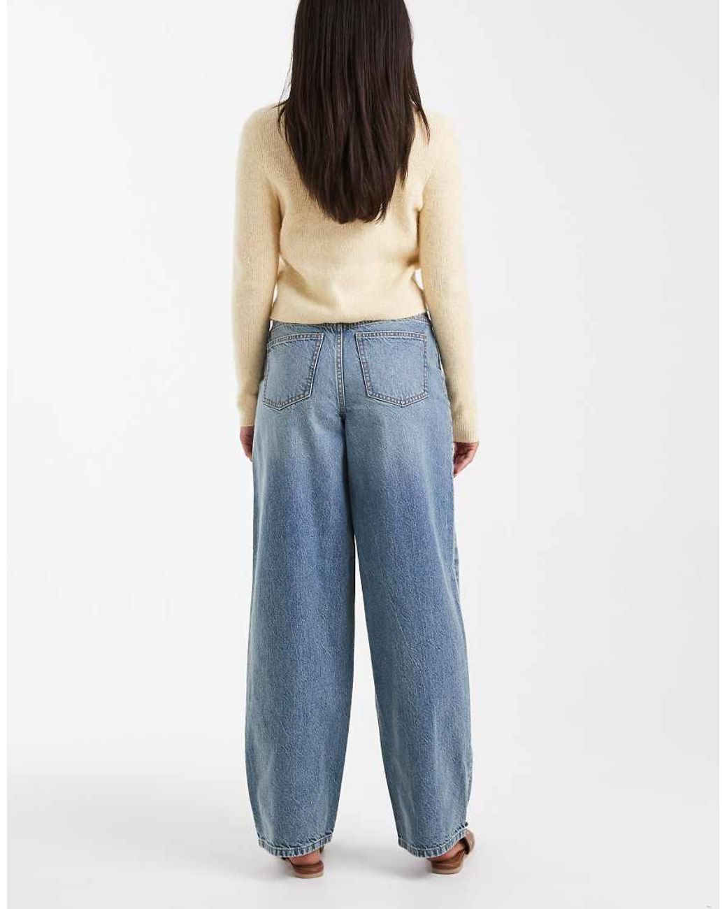 Miss Selfridge Blue baggy Jeans