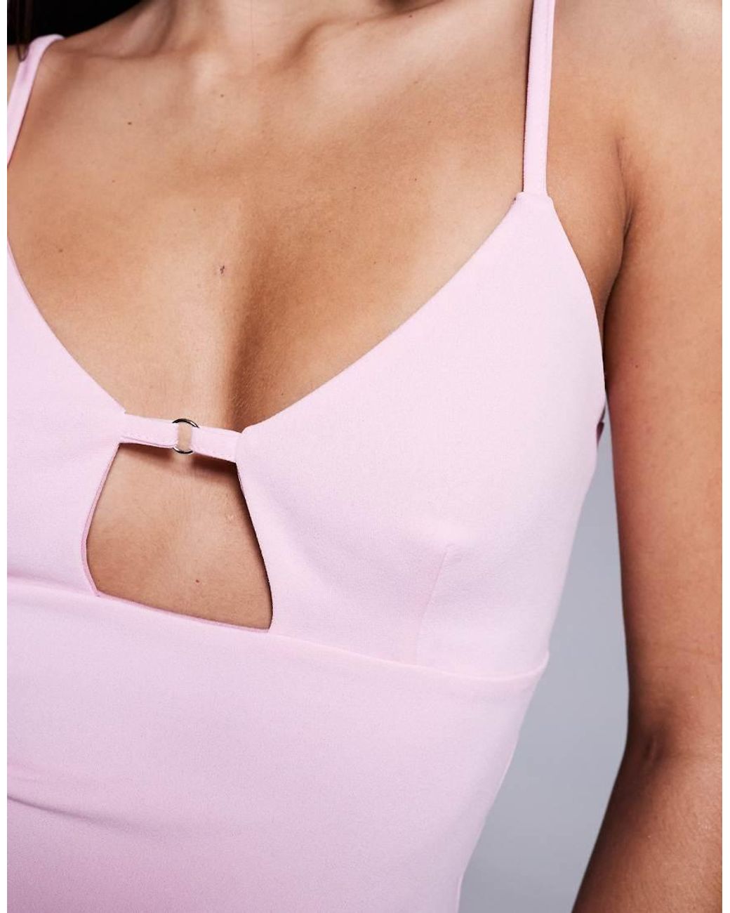 ASOS Pink Bust Cup Cami Top