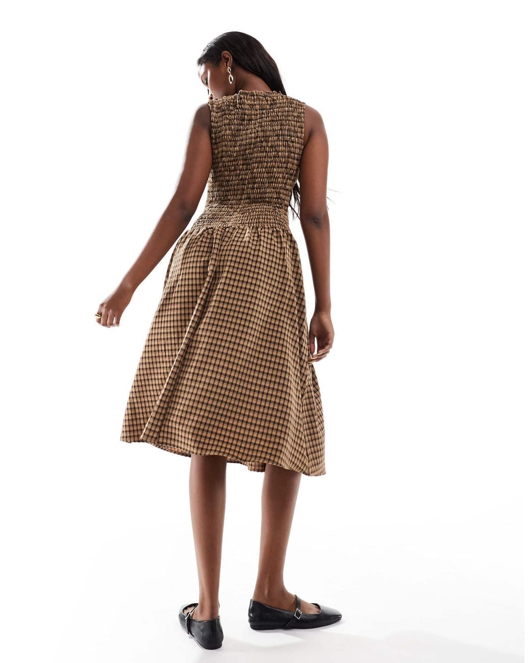 daisy street drop waist shirred dress Eira Drop Waist Mini Dress – Daisy Street main image 1
