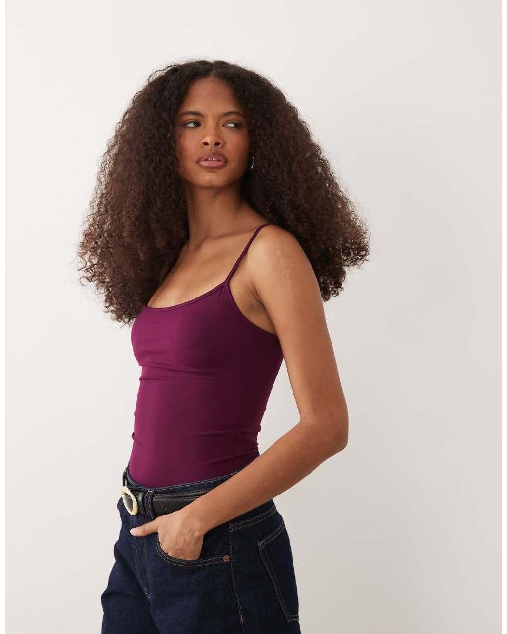 Cotton On Purple Hold Me Cami