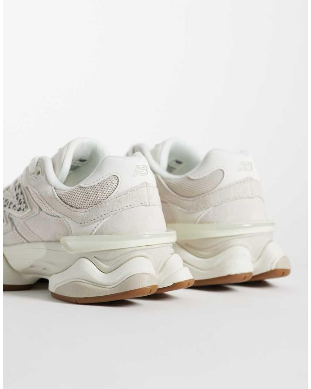 New Balance White 9060 Trainers