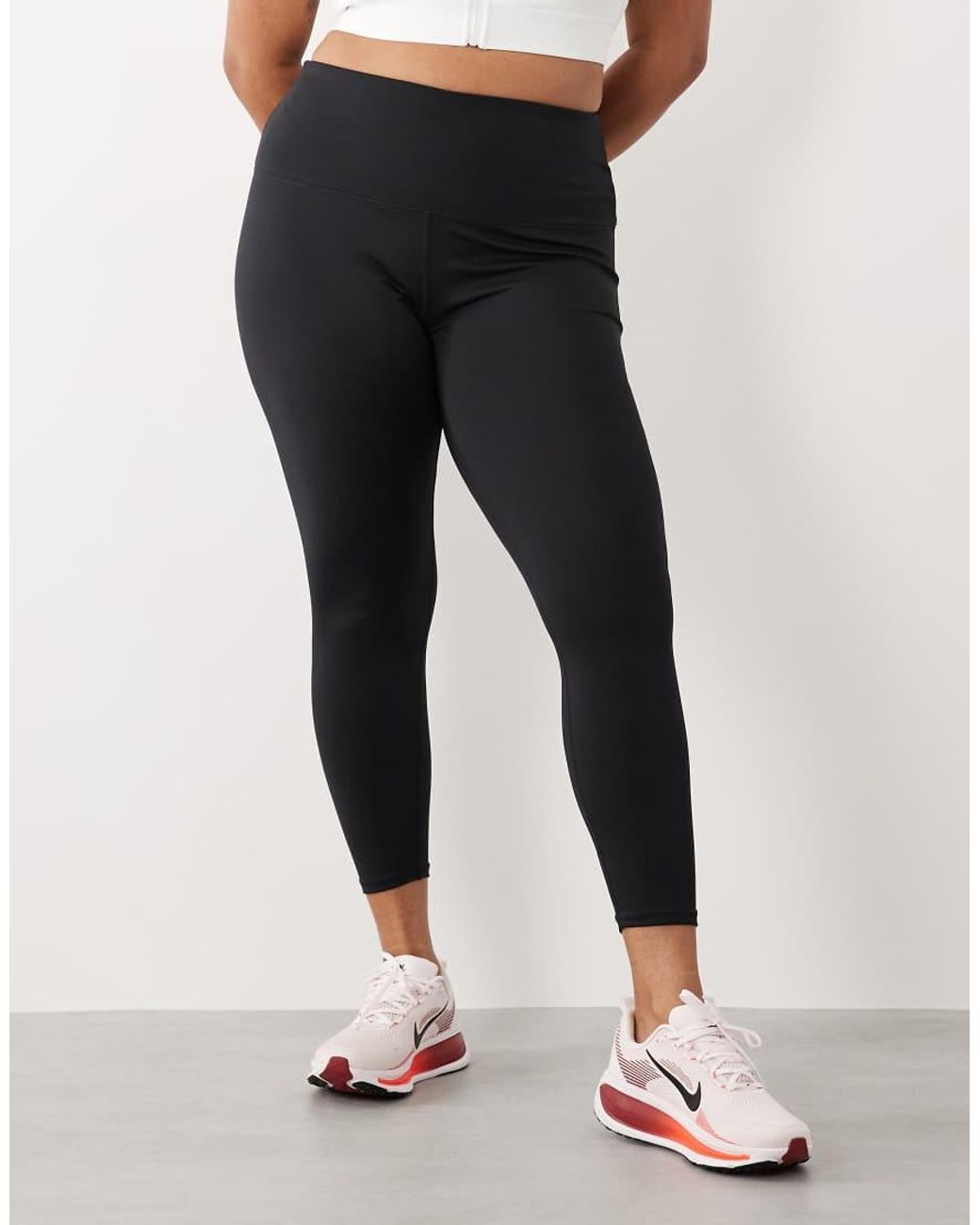 4505 Black Curve Icon Active Bum Sculpt High Waist Gym legging With Inner Pocket