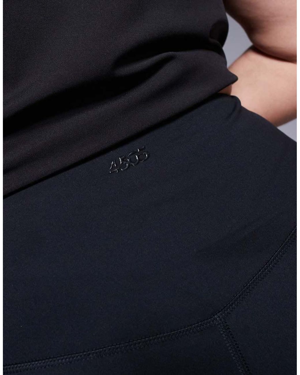 4505 Blue Curve Icon Soft Touch High Waist Yoga Legging