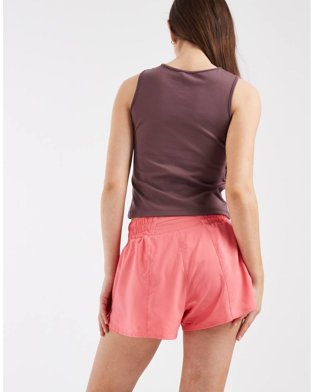 Nike Pink Nike One Training Dri-fit Mid Rise 3 Inch 2