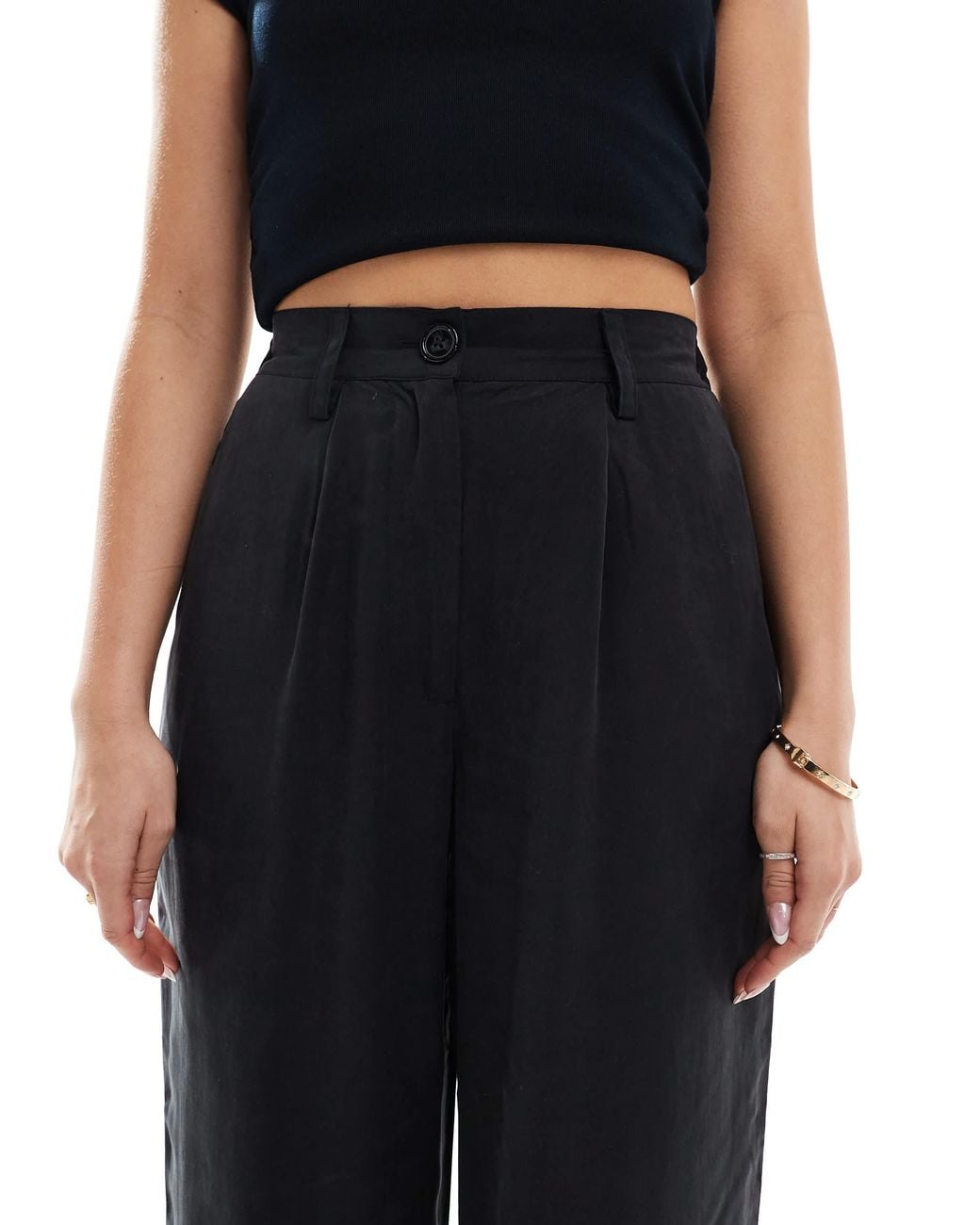 ASOS Blue Relaxed Straight Leg Trousers Co-Ord