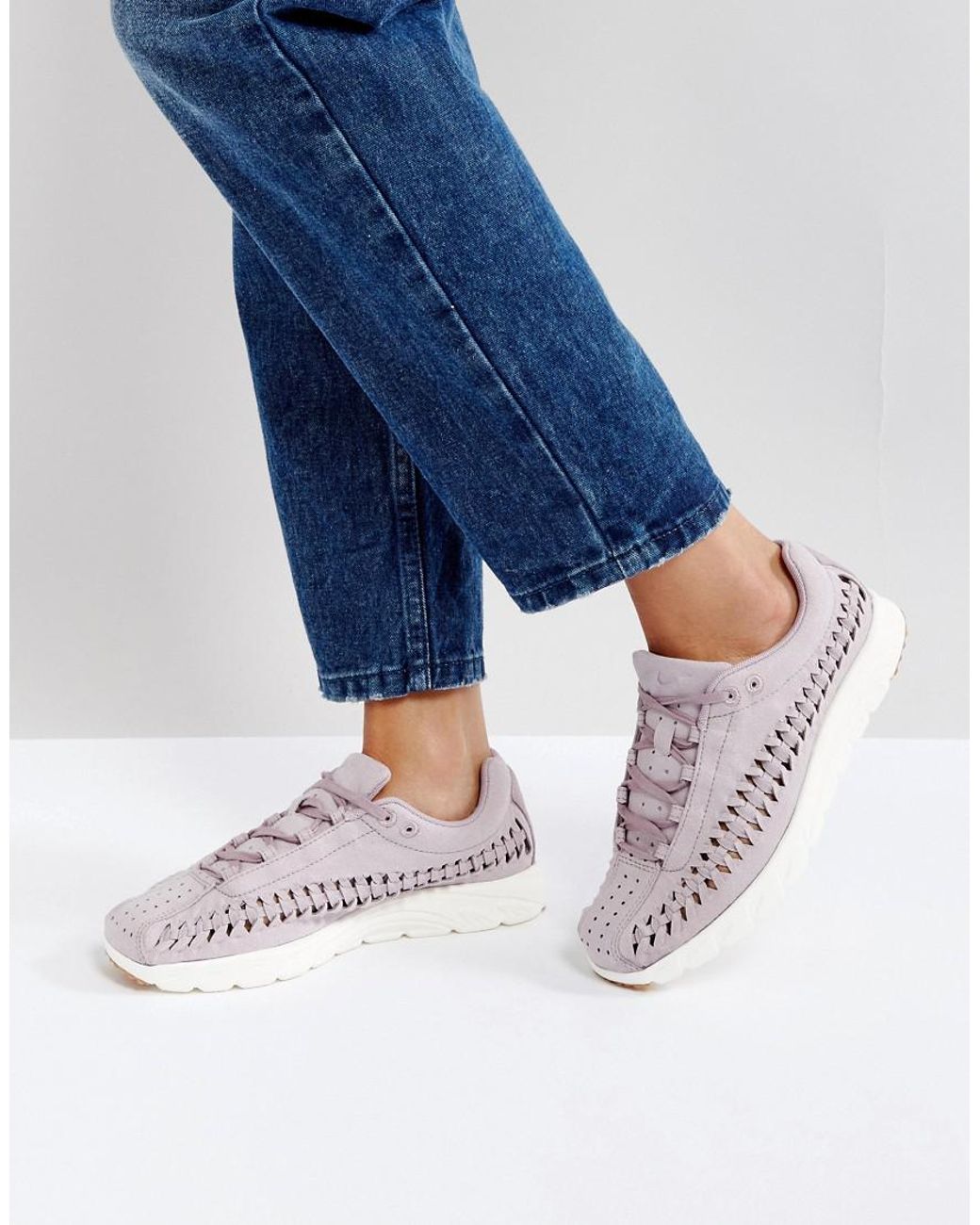 Nike Mayfly Woven Trainers In Lilac in Purple | Lyst UK