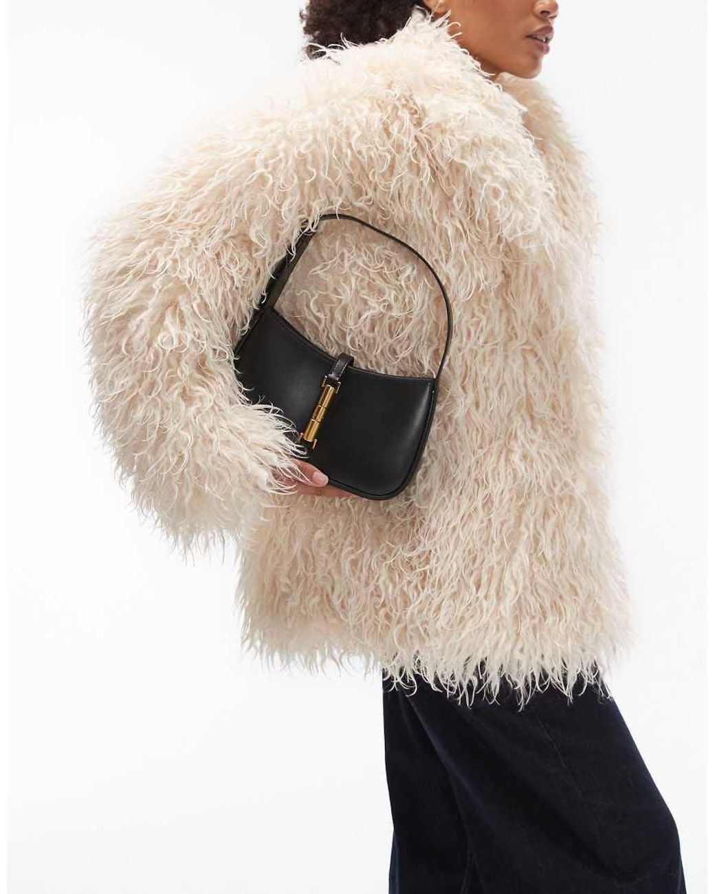 Charles & Keith Natural Cesia Shoulder Bag