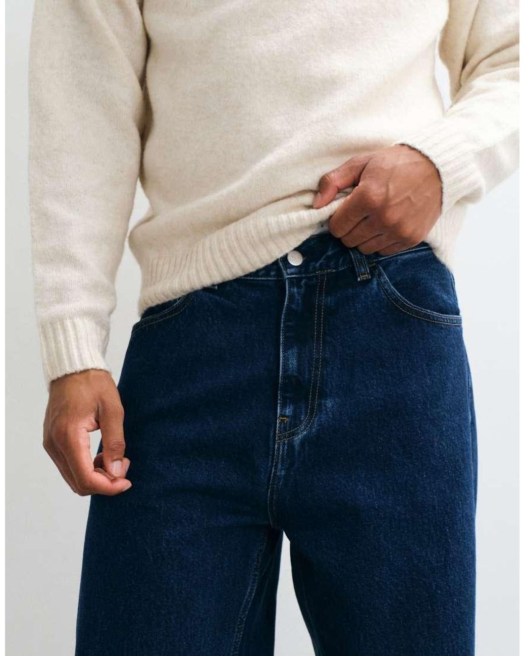 Carhartt Blue Payson Straight Leg Jeans for men