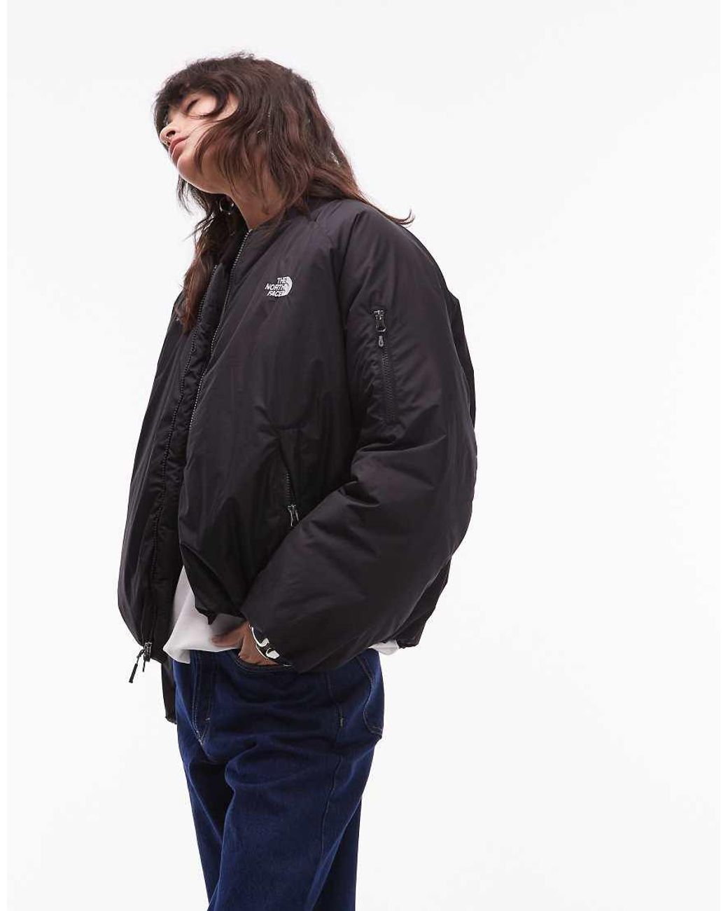 The North Face Blue Choqa Bomber Jacket