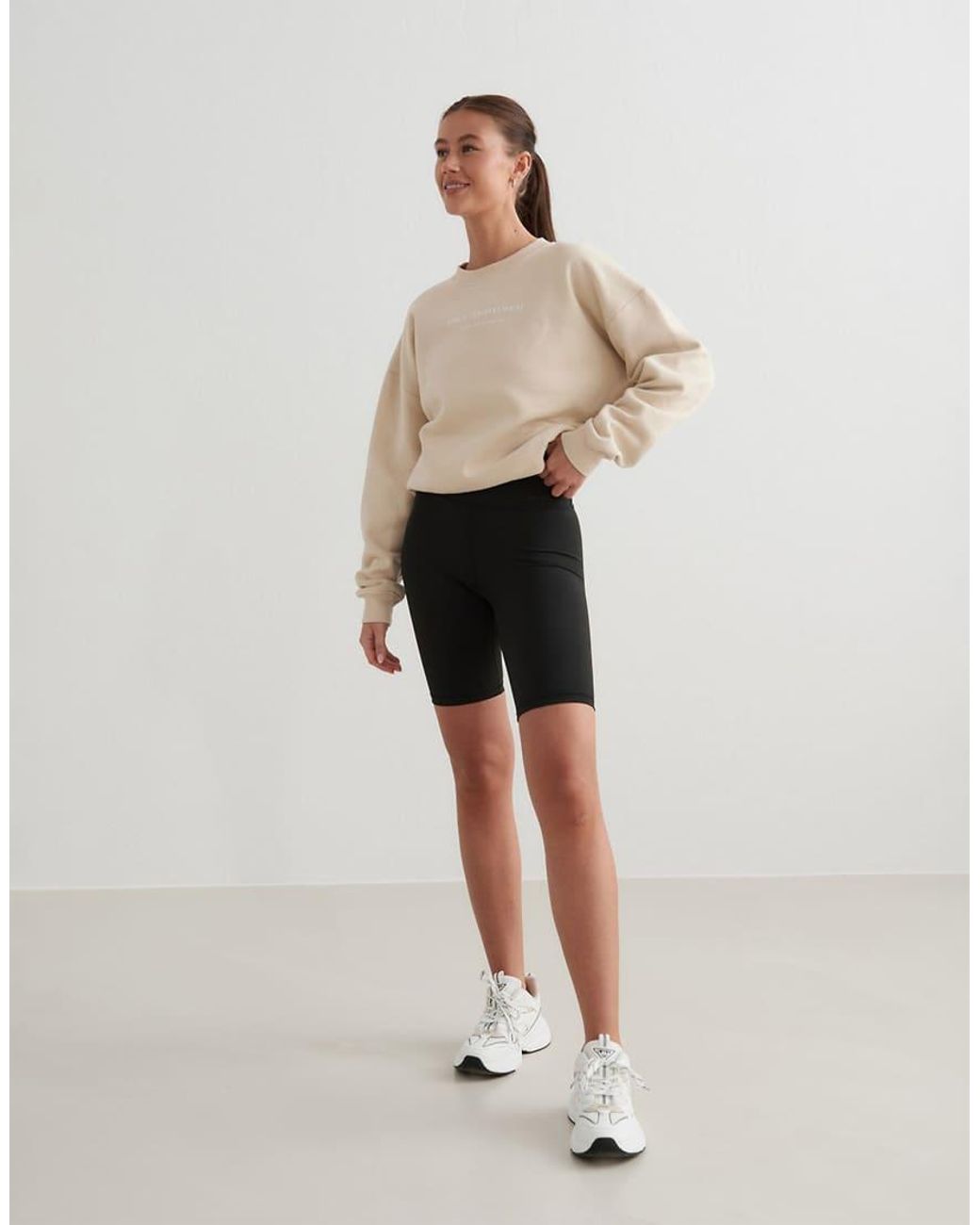 Aim'n Natural Café Au Lait Serif Sweatshirt