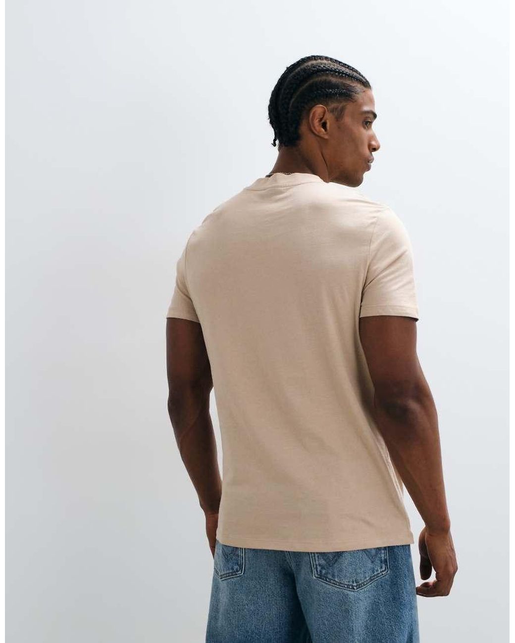 ASOS Natural Standard T-shirt for men