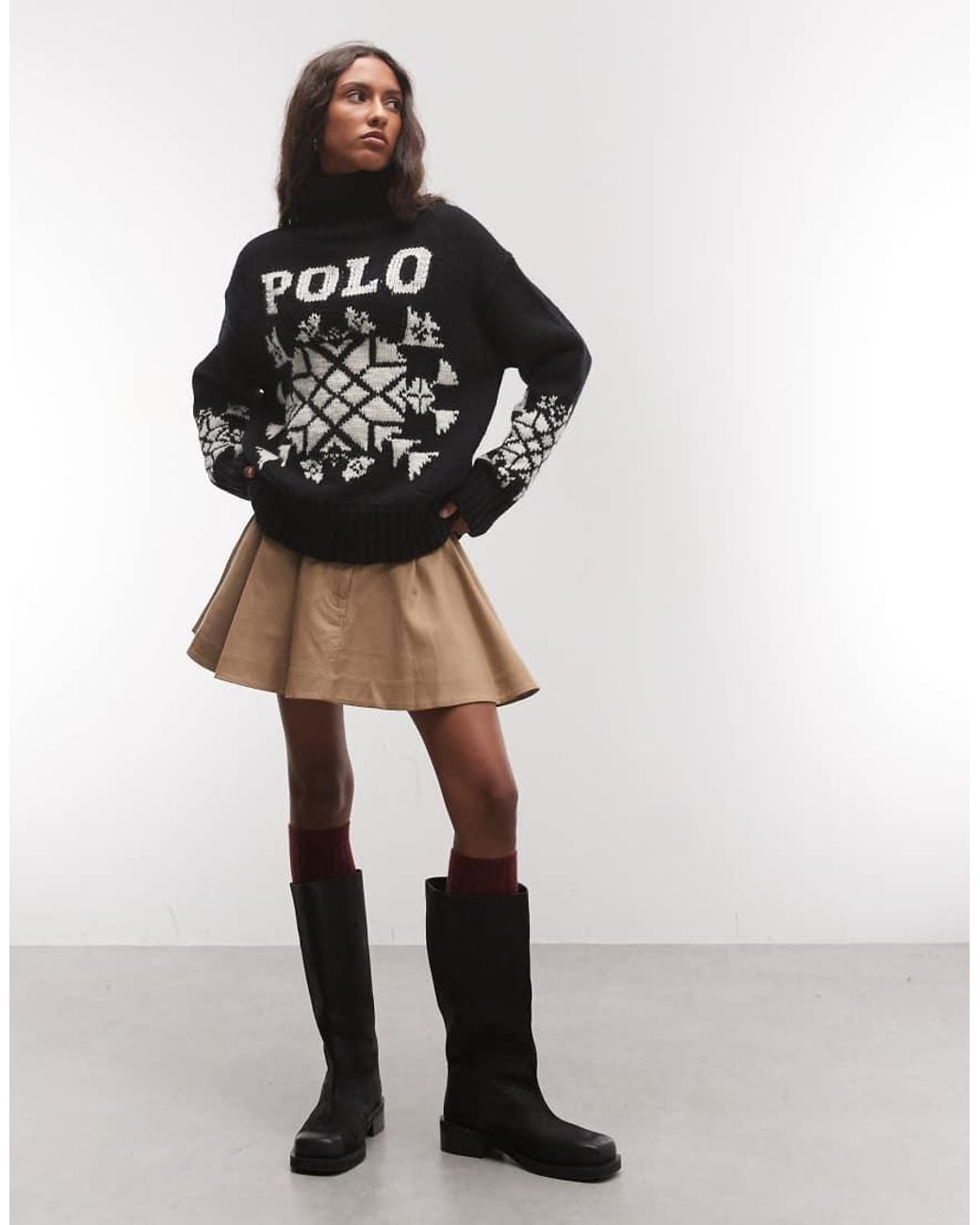 Polo Ralph Lauren Black Holiday Sweater