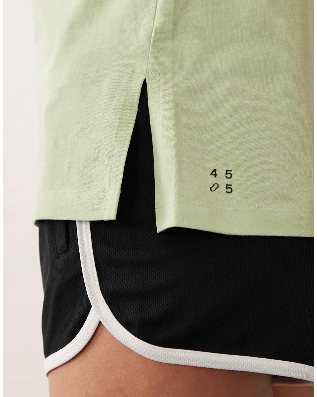 4505 Green Icon Cotton Drop Armhole Vest With Quick Dry Finish