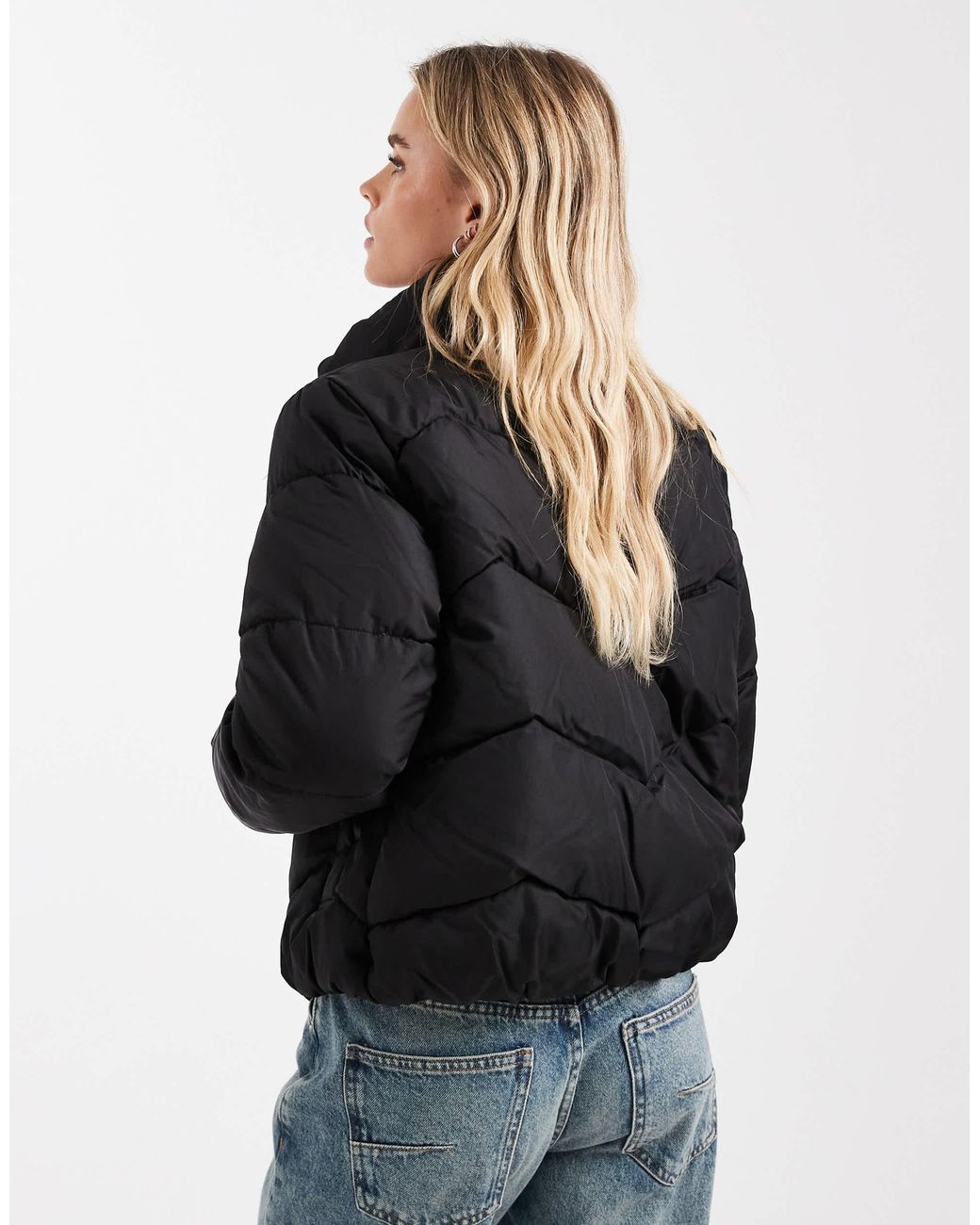 Vero Moda Gray Puffer Jacket